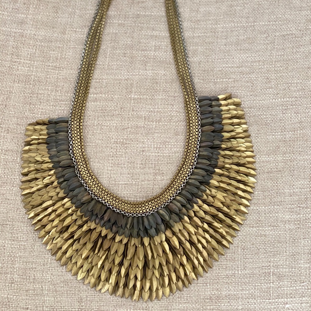 Stella & Dot Pegasus Statement Necklace